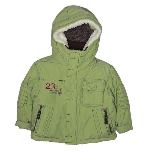 London Fog Other - London Fog Puffer Coat Green Fleece Lined